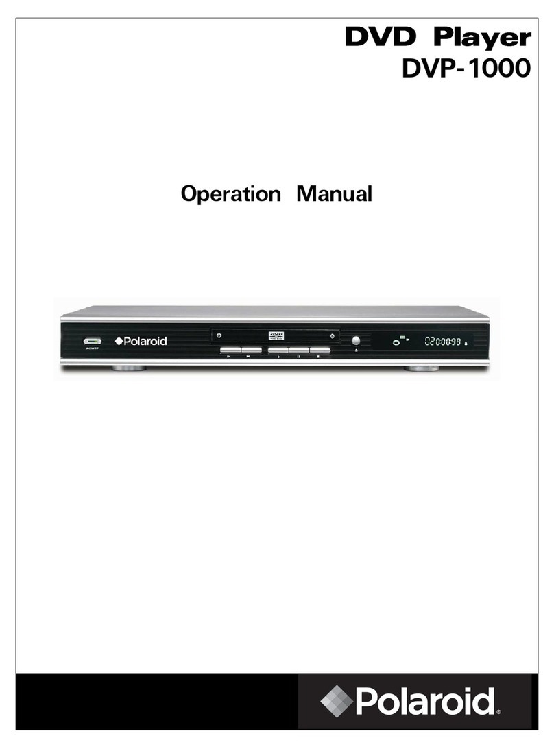 Polaroid DVP-1000 User manual