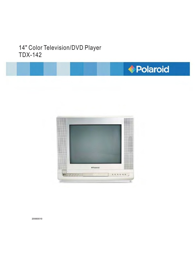 Polaroid TDX-142 User manual