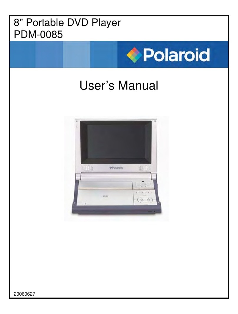 Polaroid PDM-0085 User manual