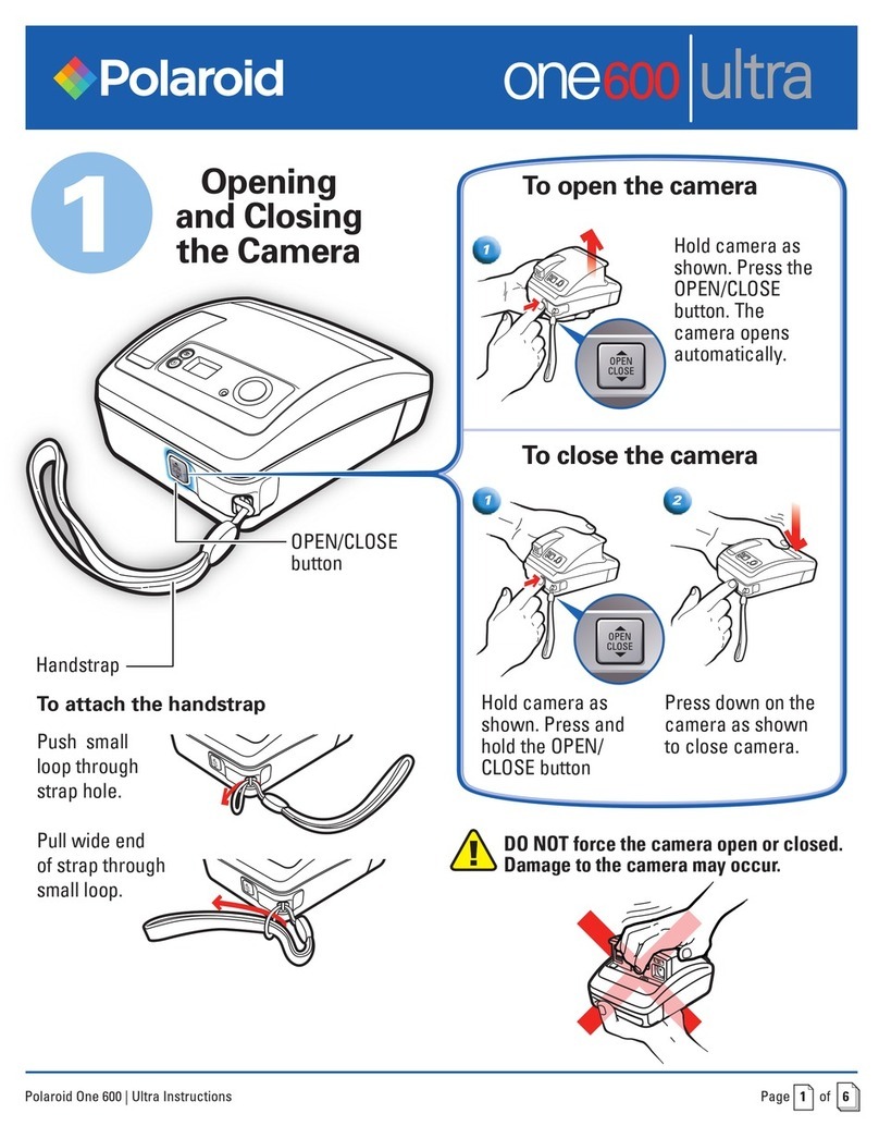 Polaroid One600 Ultra User manual