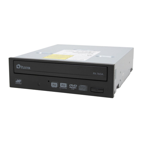 Plextor PX-760 User manual
