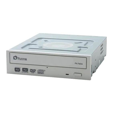 Plextor PX-740A User manual