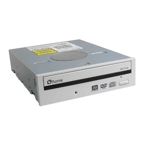 Plextor PX-712 User manual