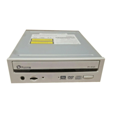 Plextor PX-504A User manual