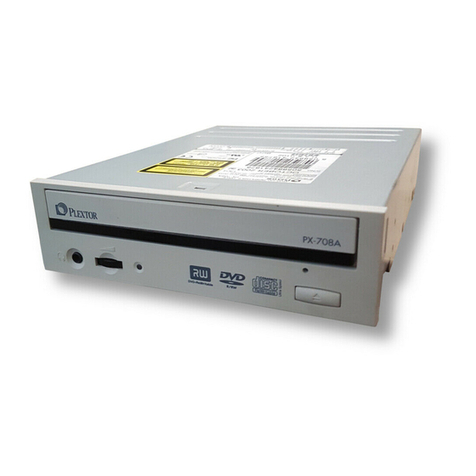 Plextor PX-708A User manual