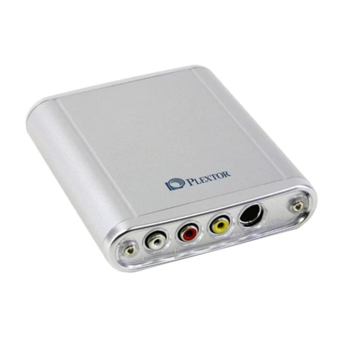 Plextor ConvertX PX-AV100U Installation and user manual