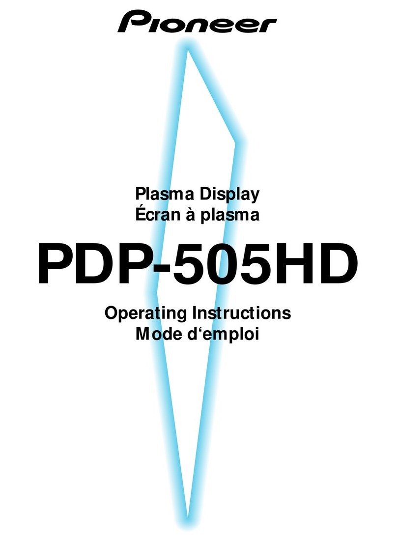 Pioneer PDP-505HD User manual