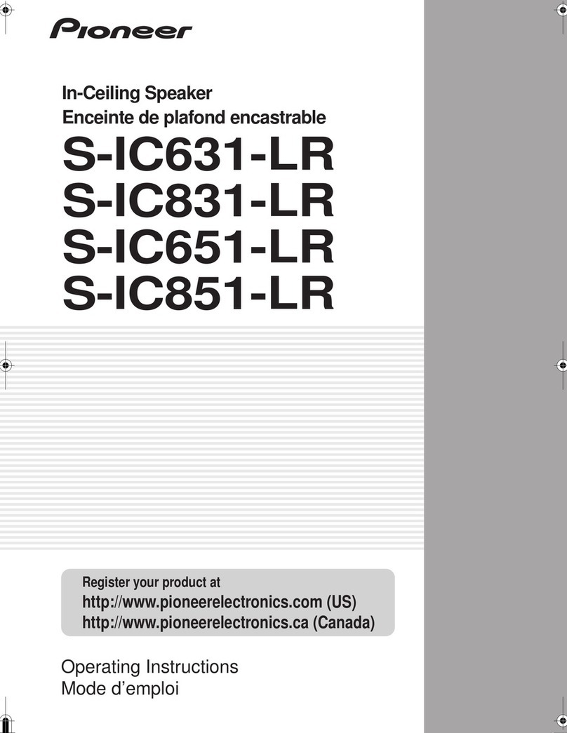 Pioneer CST S-IC651-LR operating instructions