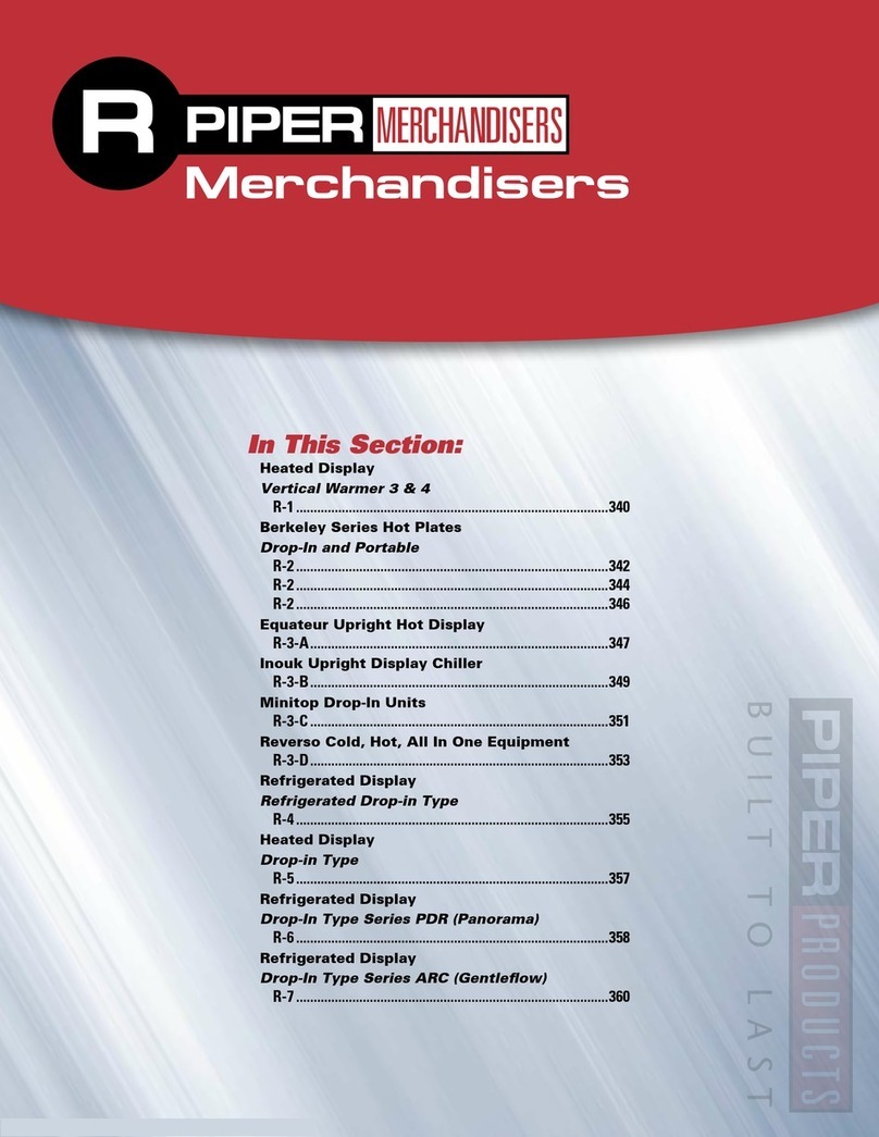 Piper Products 31708 User manual