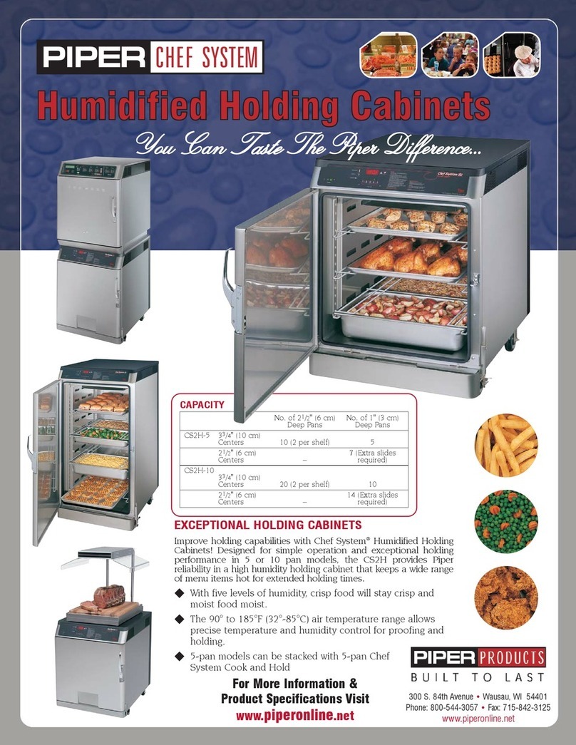 Piper Products CS2H-10 Installation instructions