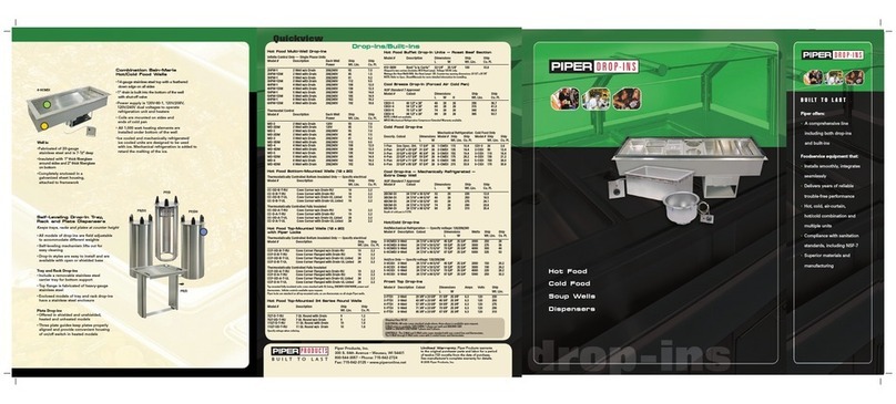 Piper Products 11QT-D-T-RU Specifications