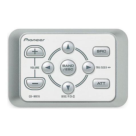Pioneer CD-MR70 owner's manual