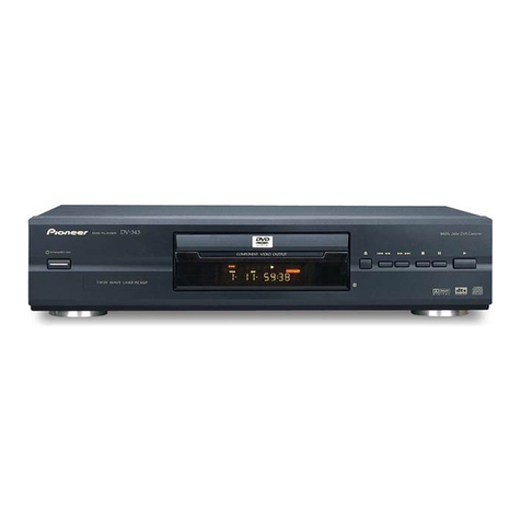 Pioneer DV-343 operating instructions