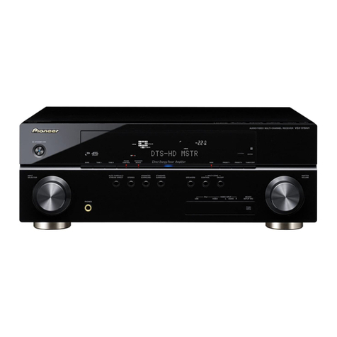 Pioneer VSX-1019AH User manual