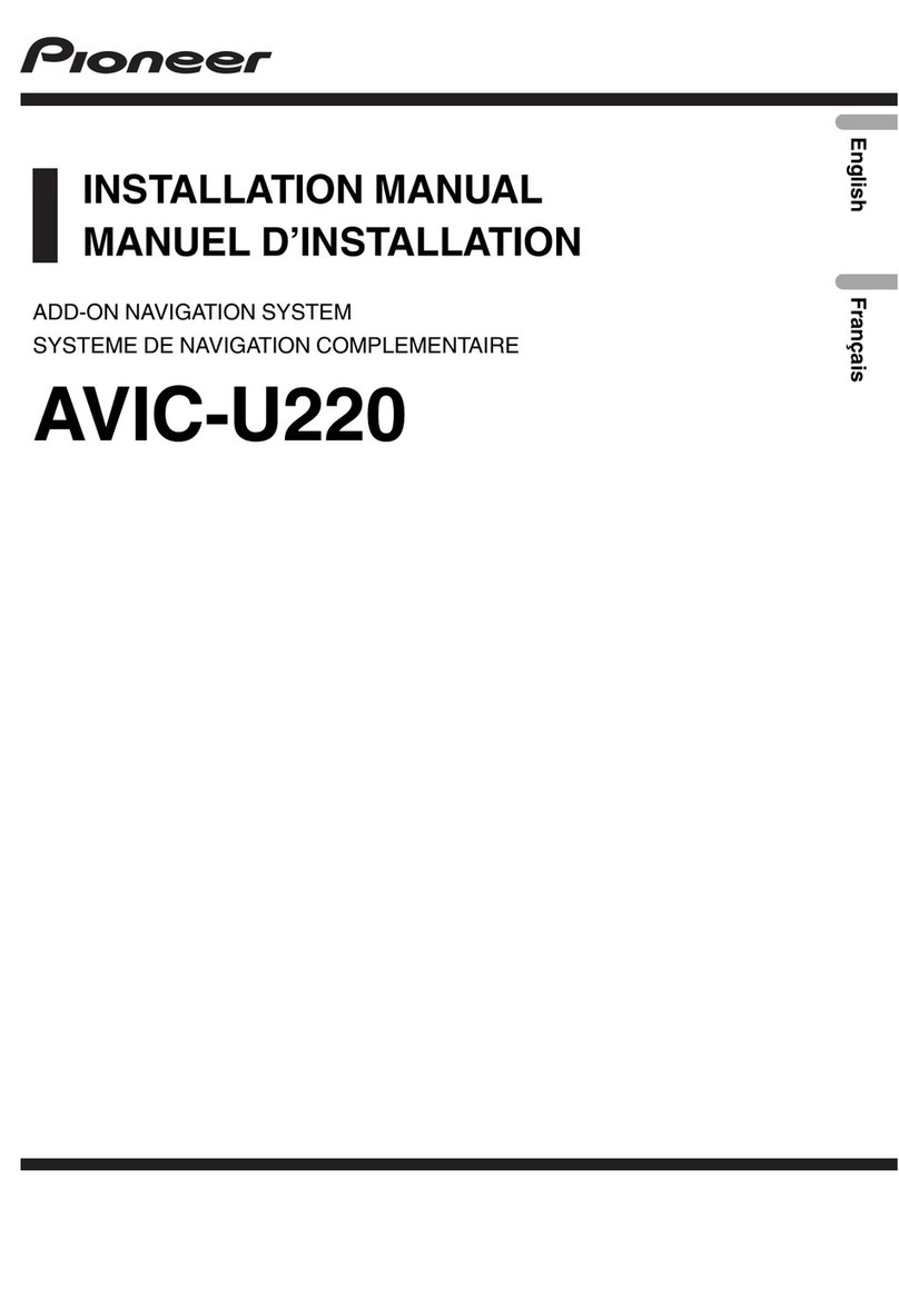 Pioneer AVIC-U220 User manual