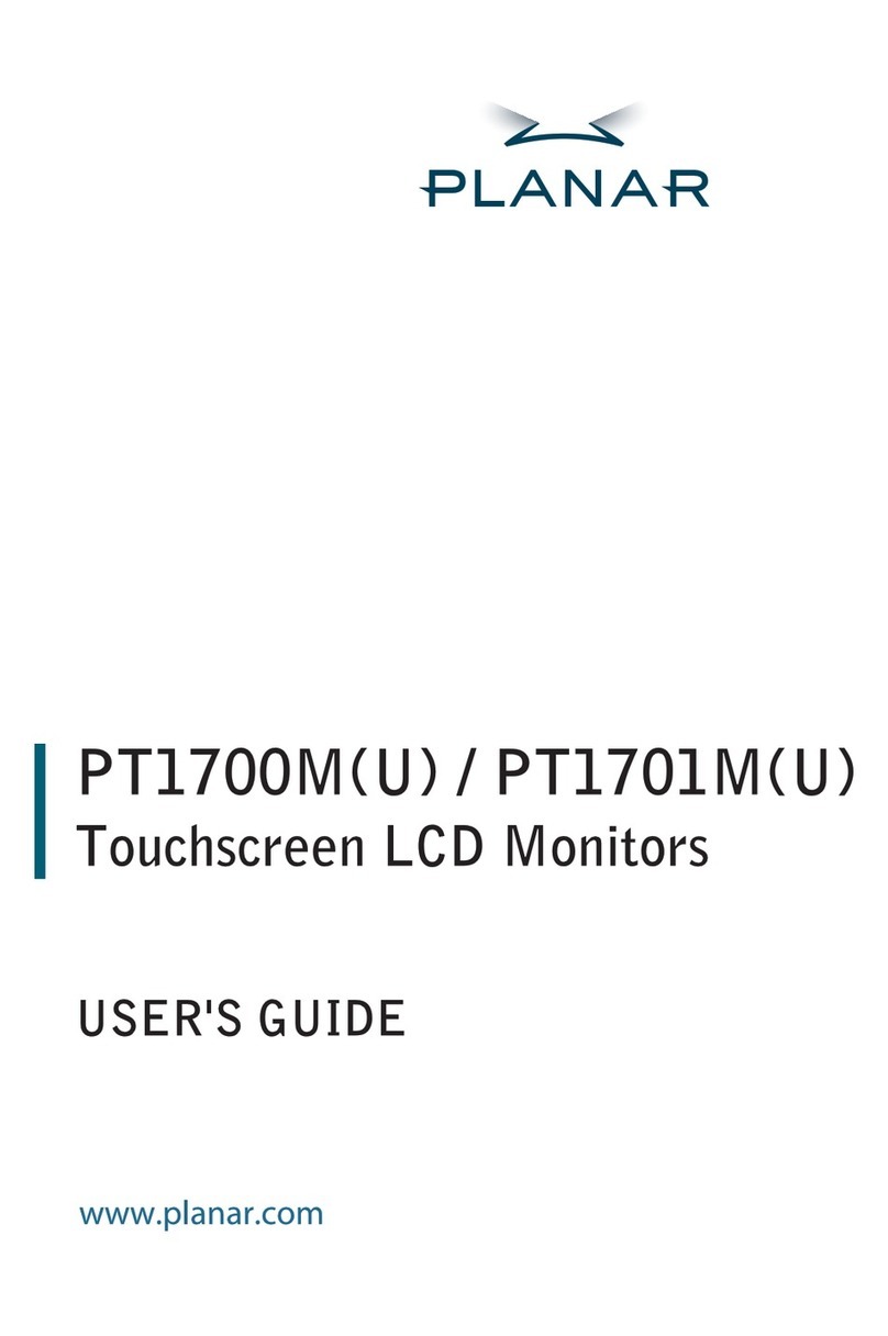 Planar PT1700M User manual