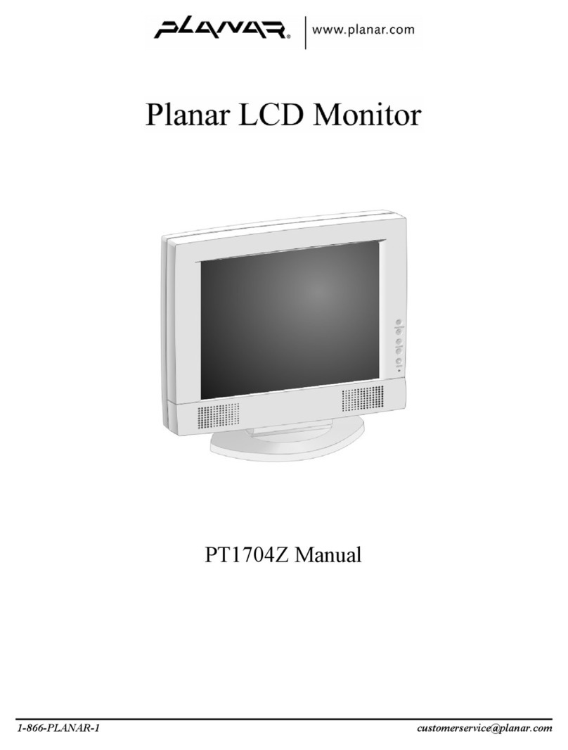 Planar PT1704N User manual