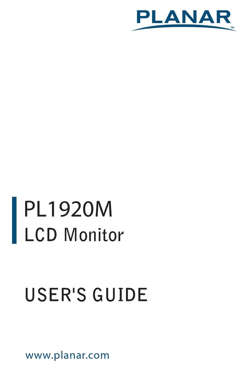 Planar PL1920M User manual