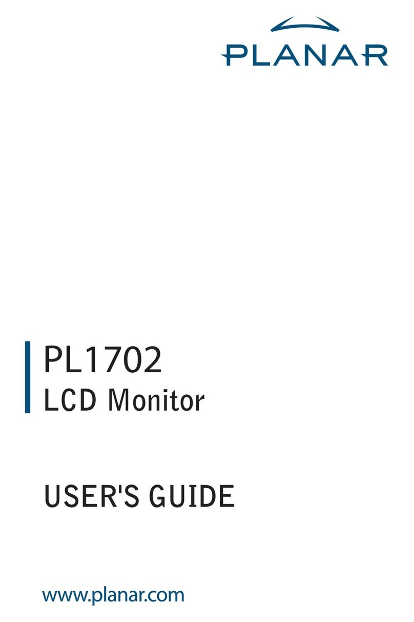 Planar PL1702 User manual