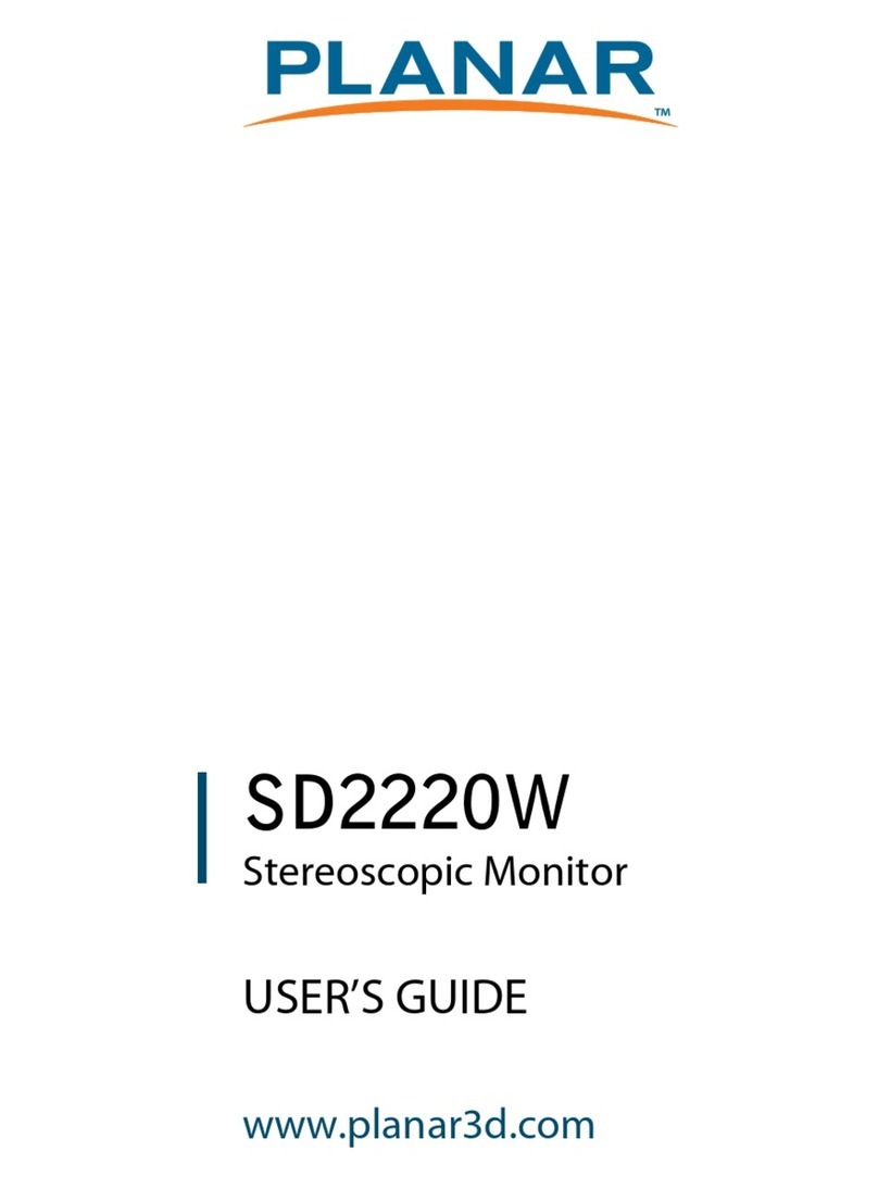 Planar SD2220W User manual