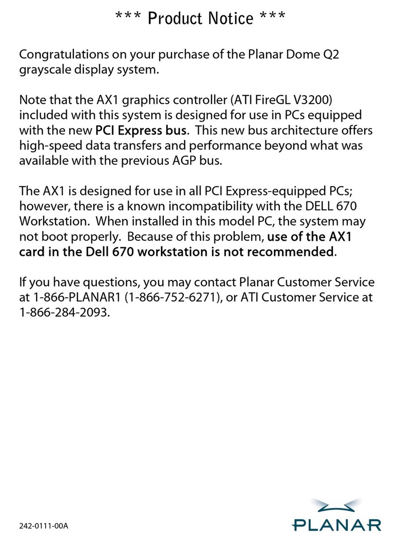 Planar Dome Q2 Notice