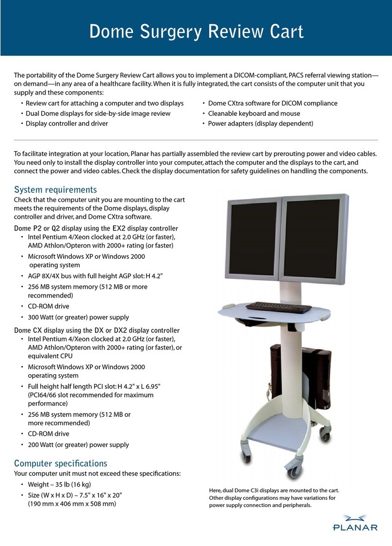 Planar Dome Q2 User manual