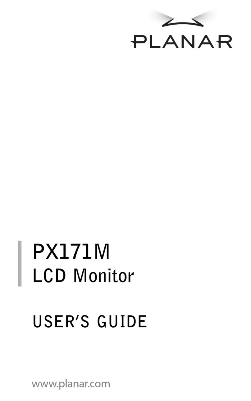 Planar PX171M User manual