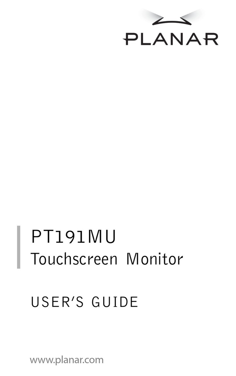 Planar PT191MU User manual