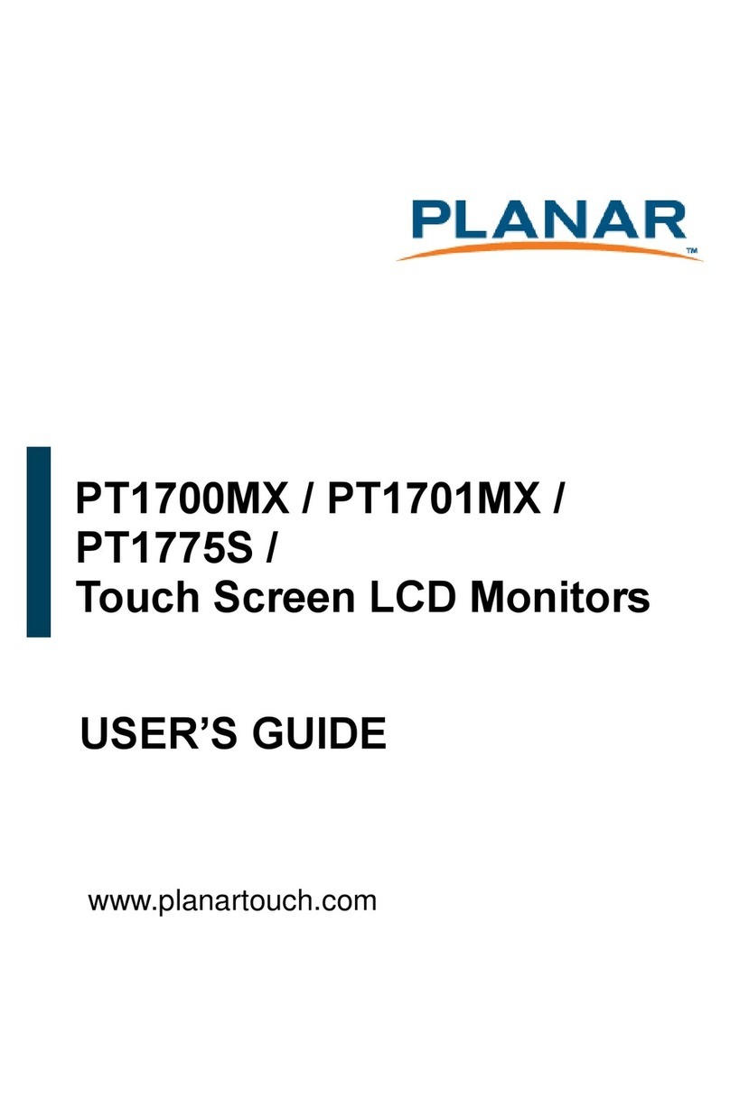 Planar PT1775S User manual