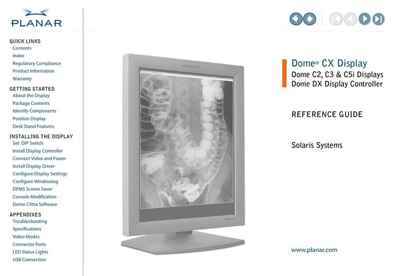 Planar Dome C2 User manual
