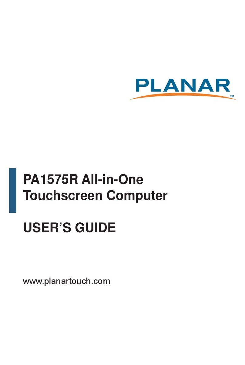 Planar PA1575R user guide