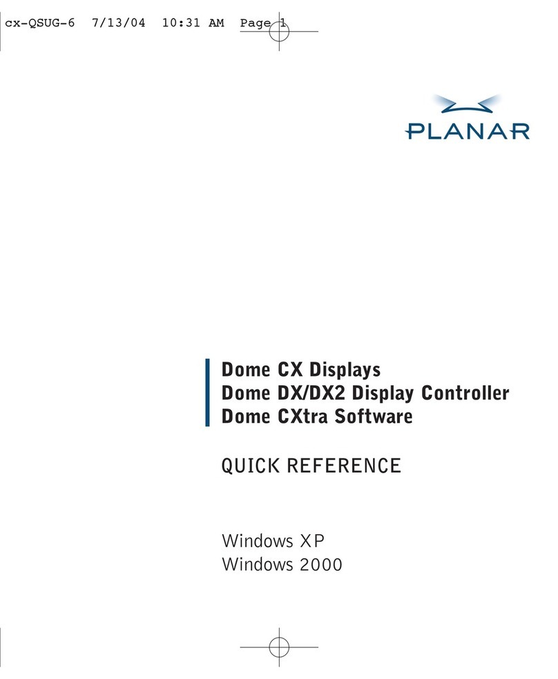 Planar Dome C2 User manual
