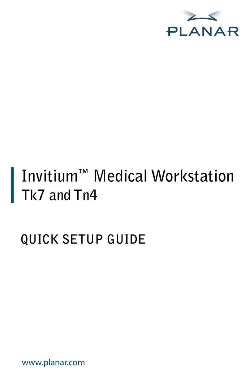 Planar Invitium Tk7 User manual