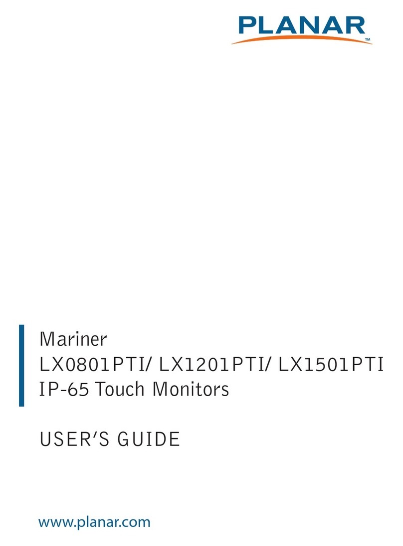 Planar LX1501PTI User manual