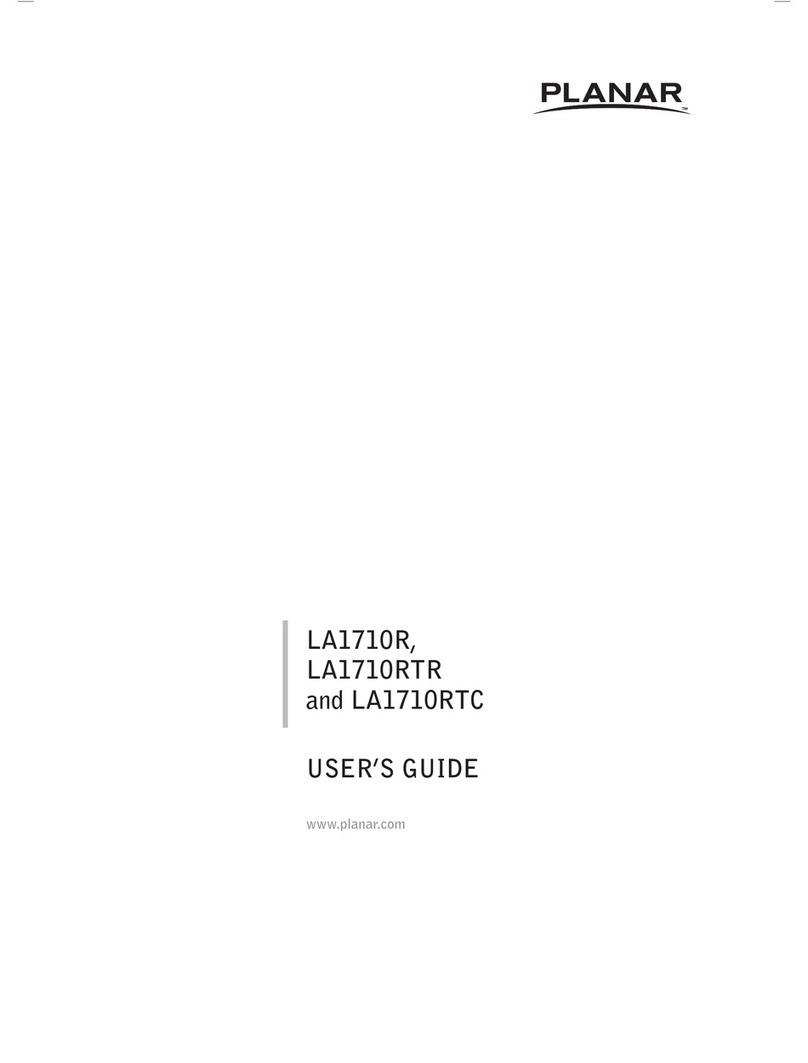 Planar LA1710RTS User manual
