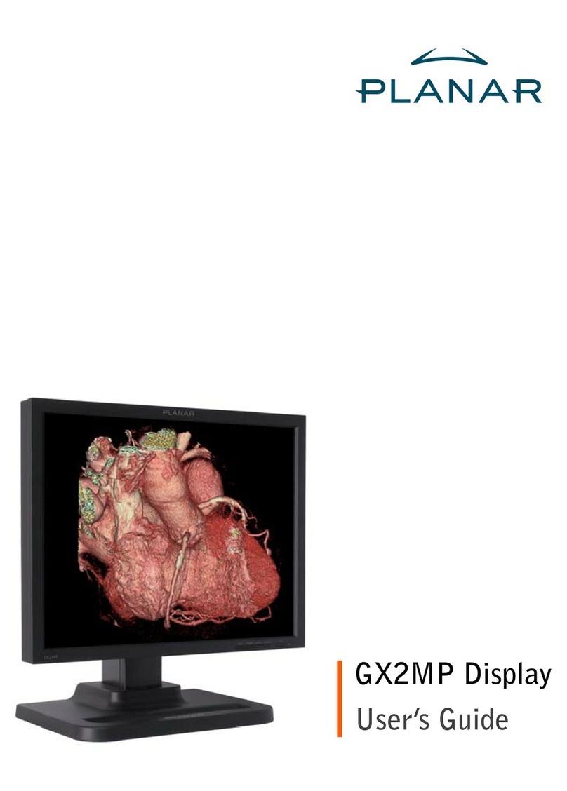 Planar Planar GX2MP User manual Planar Planar GX2MP User manual