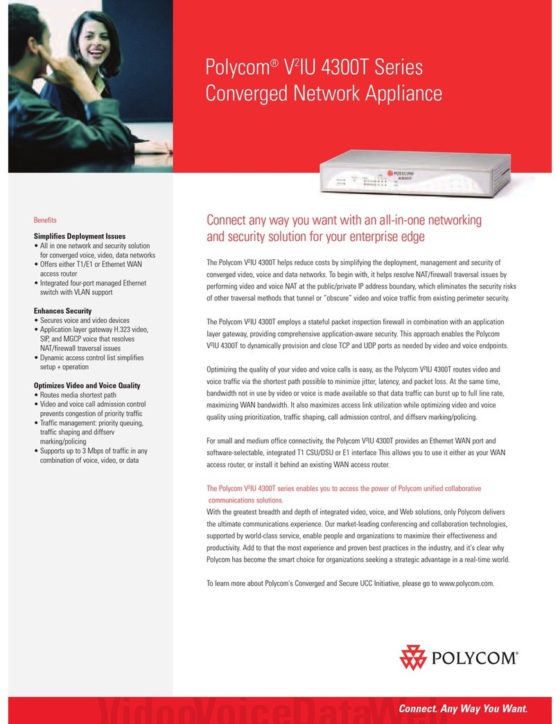 Polycom V2IU 4300T Series brochure