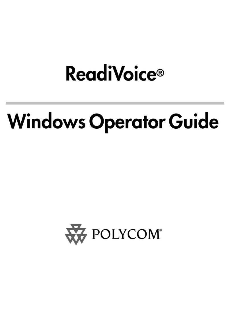 Polycom ReadiVoice Manual