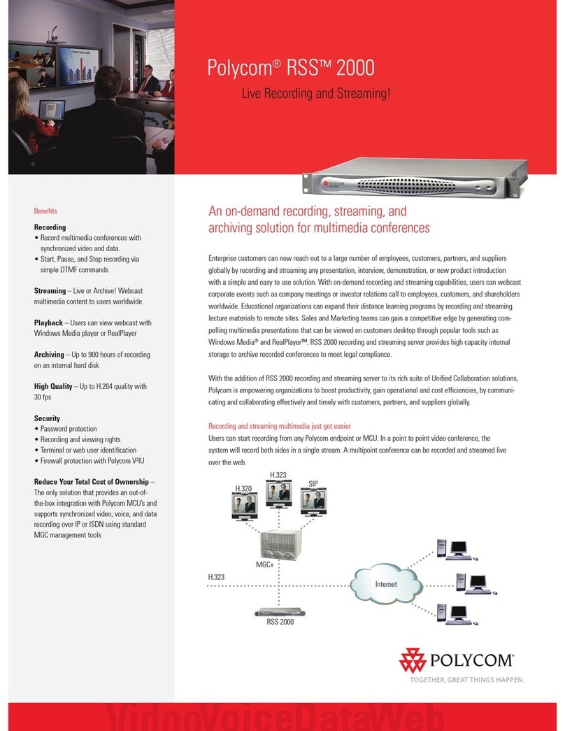 Polycom RSS 2000 Brochure & specs
