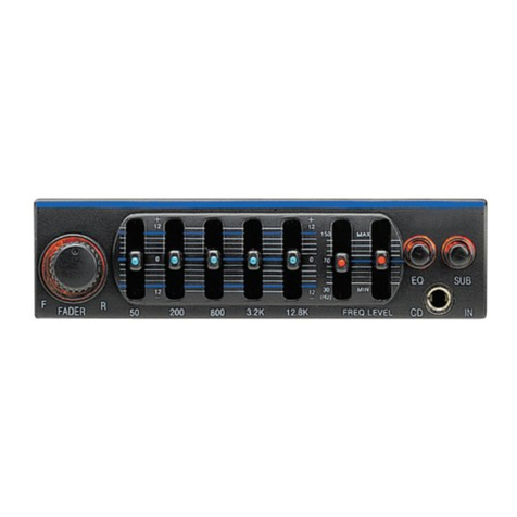PowerAcoustik PEQ-65 owner's manual