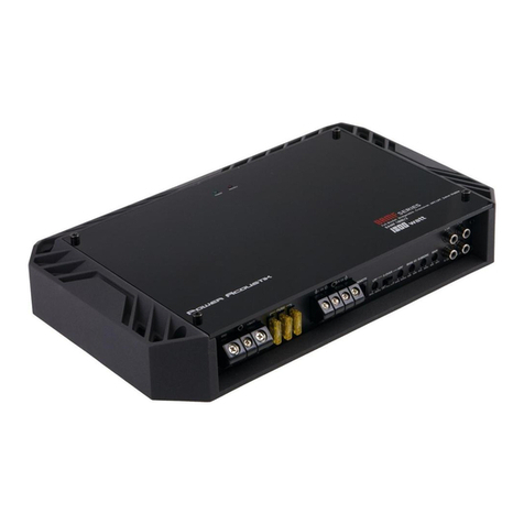 PowerAcoustik BAMF-1200/4 owner's manual