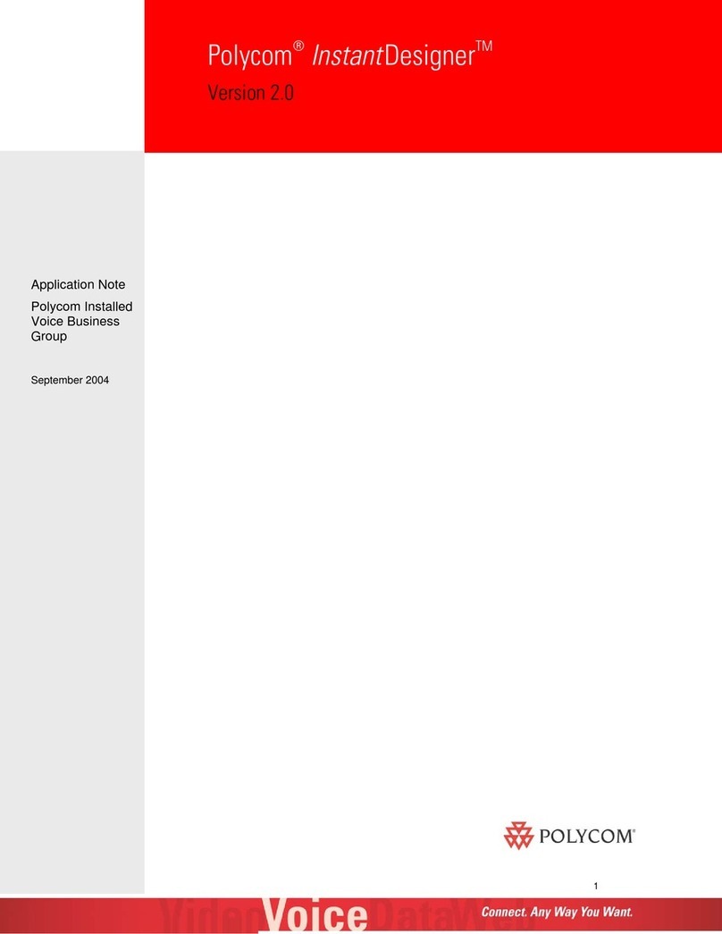 Polycom Vortex EF2201 Installation and operating instructions