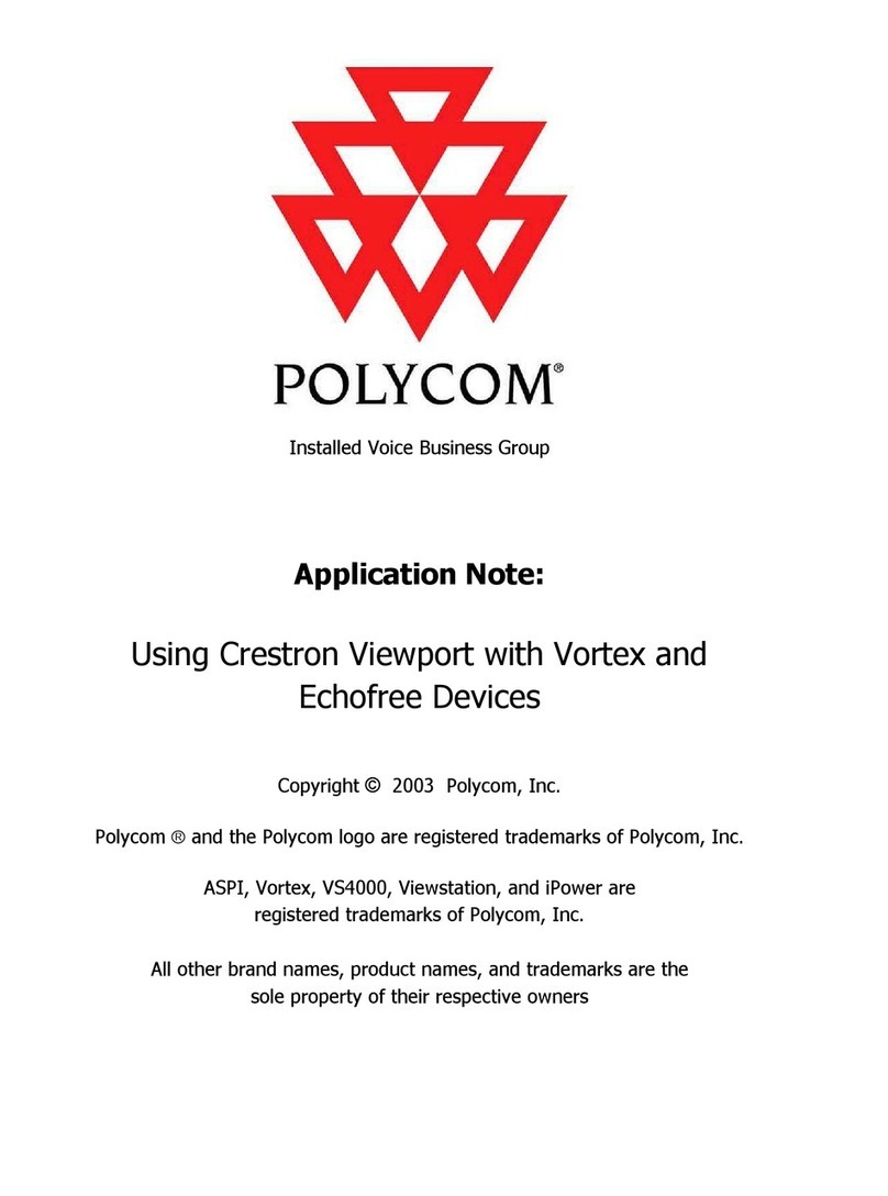 Polycom Vortex EF2201 Application note