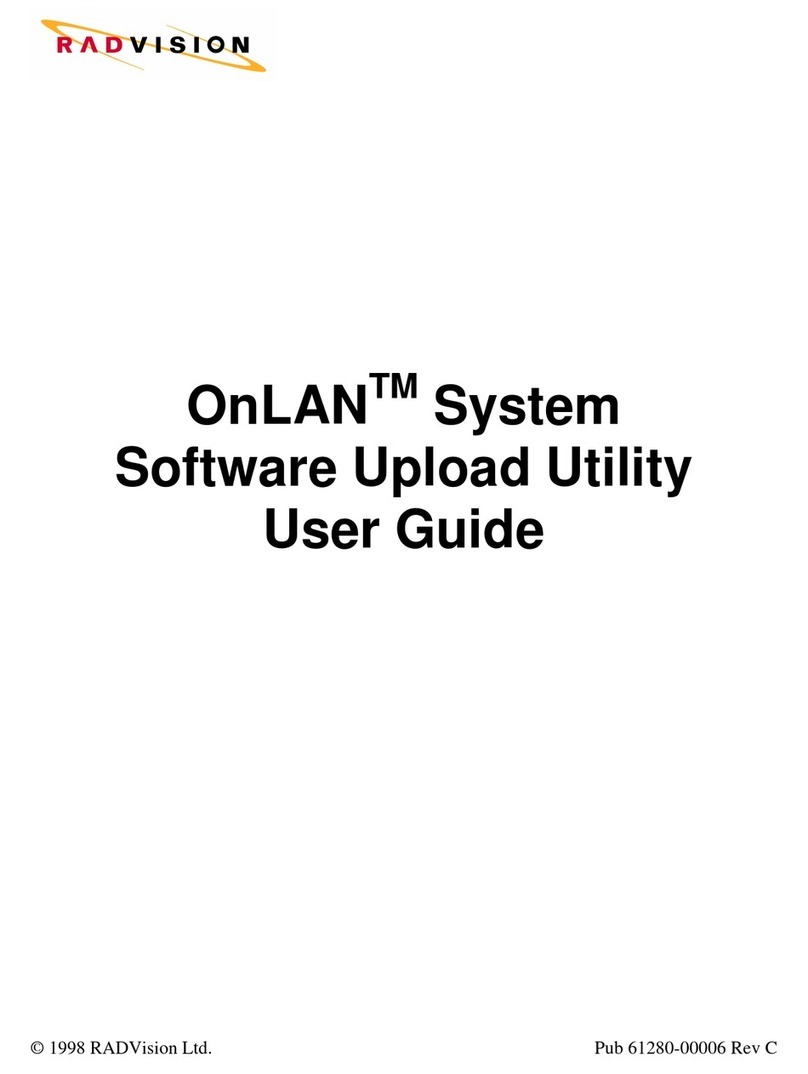 RADVision OnLAN user guide