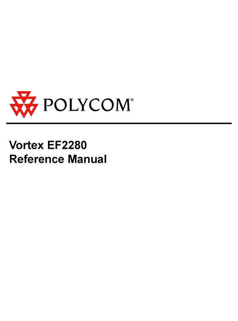 Polycom Vortex EF2280 User manual