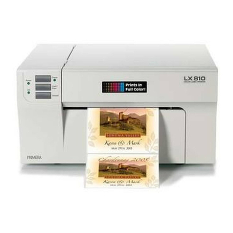 Primera LX810 User manual
