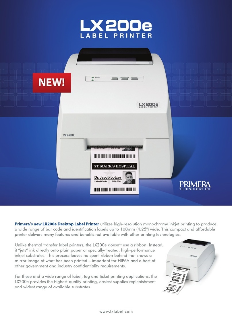 Primera LX200e User manual