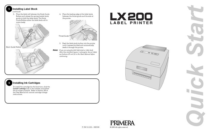 Primera LX200 User manual