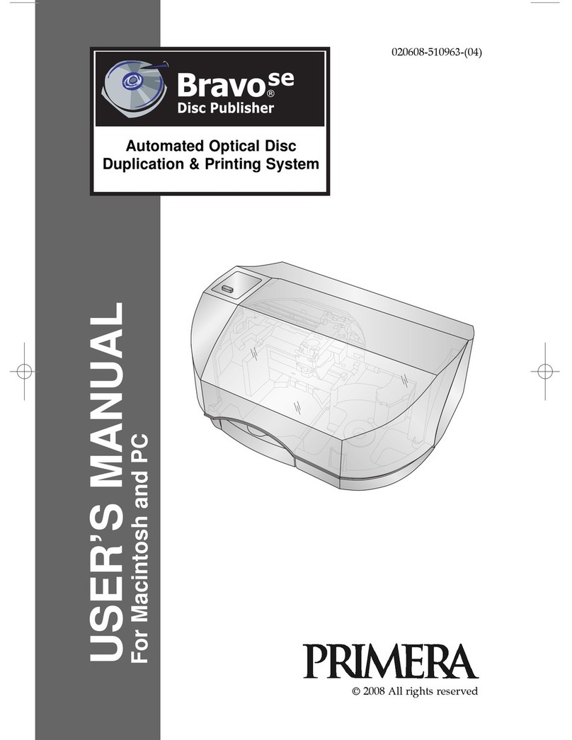 Primera Bravo SE User manual