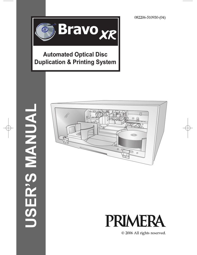 Primera Server XR User manual